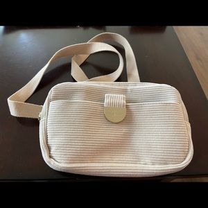 Rad Rev Cream Corduroy Wallet Crossbody